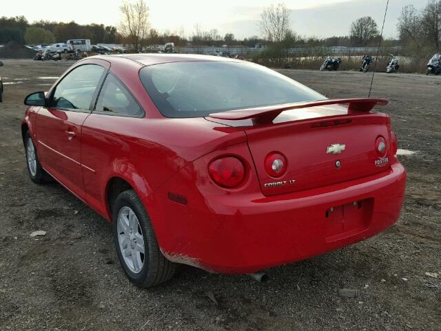 1G1AL15FX67698785 - 2006 CHEVROLET COBALT LT RED photo 3