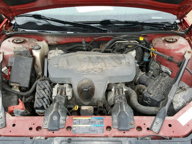 2G2WP552471238983 - 2007 PONTIAC GRAND PRIX RED photo 7