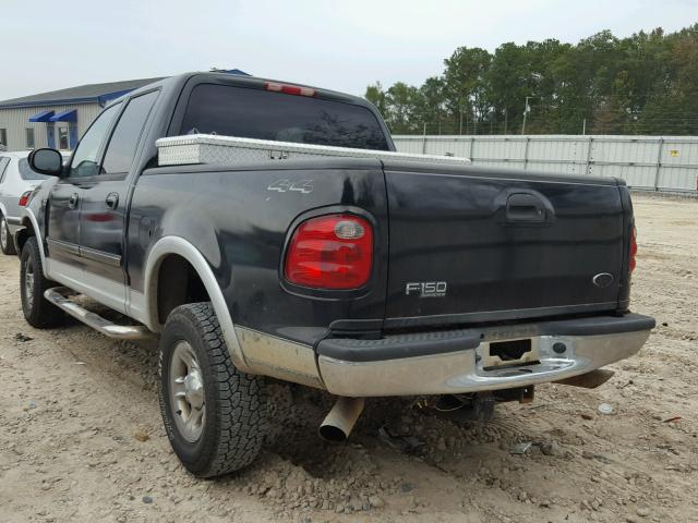 1FTRW08L01KC42250 - 2001 FORD F150 SUPER BLACK photo 3