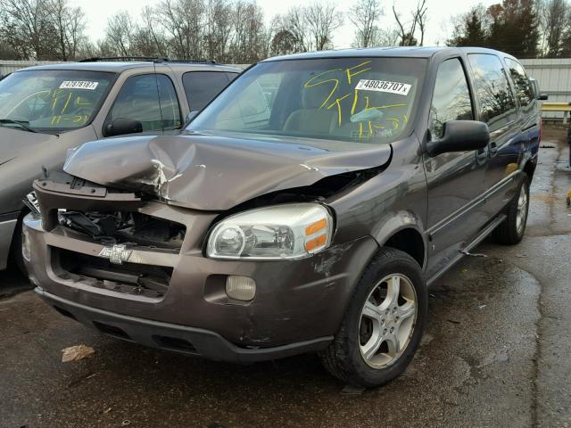 1GNDV23158D102943 - 2008 CHEVROLET UPLANDER L BROWN photo 2