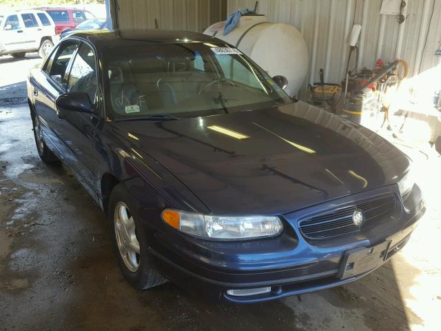 2G4WB55K121158586 - 2002 BUICK REGAL LS BLUE photo 1