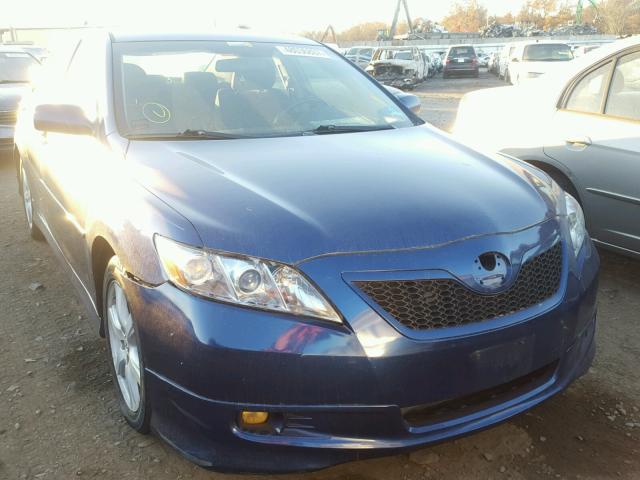 4T1BE46K47U078922 - 2007 TOYOTA CAMRY NEW BLUE photo 9