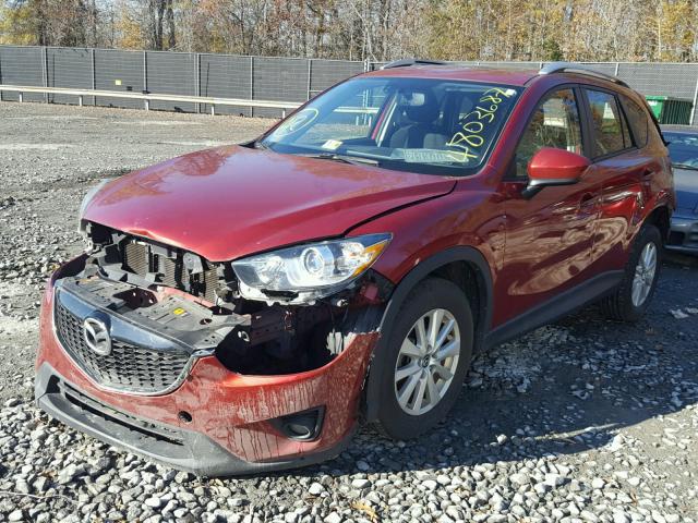 JM3KE4CE7D0157580 - 2013 MAZDA CX-5 TOURI RED photo 2