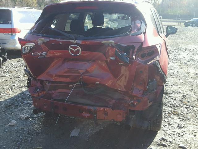 JM3KE4CE7D0157580 - 2013 MAZDA CX-5 TOURI RED photo 9