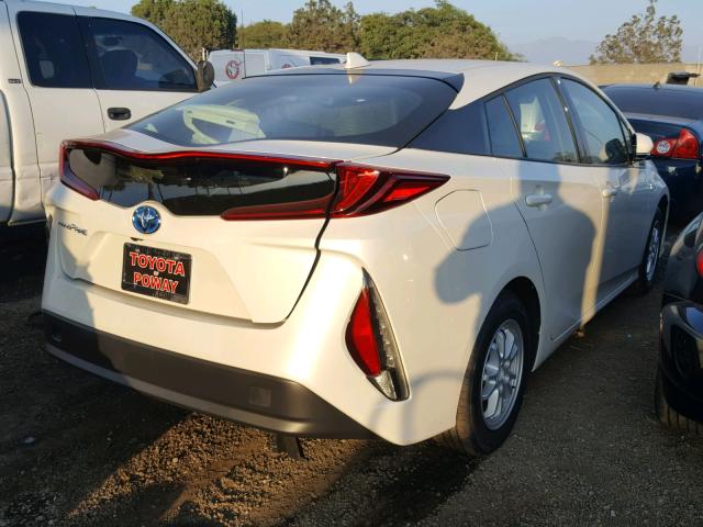 JTDKARFP6J3088244 - 2018 TOYOTA PRIUS PRIM თეთრი ფოტო 4