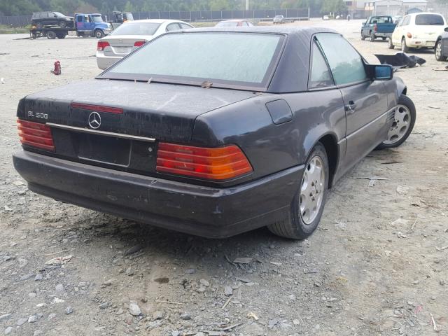 WDBFA67E8SF122356 - 1995 MERCEDES-BENZ SL 500 BLACK photo 4