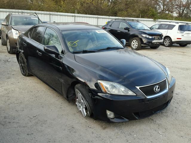 JTHBE262265008416 - 2006 LEXUS IS 350 BLACK photo 1