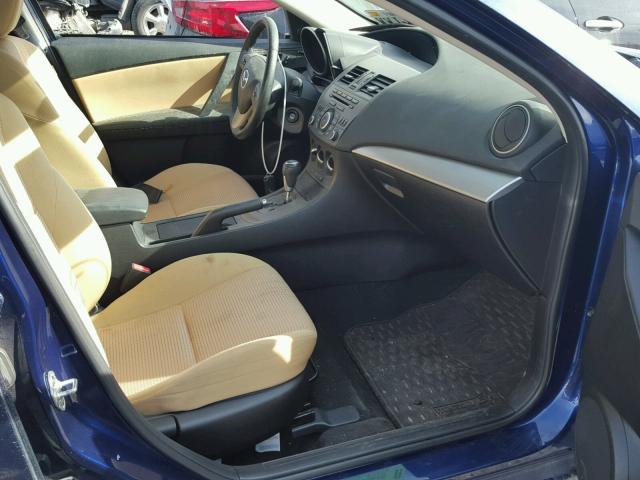 JM1BL1V82C1607522 - 2012 MAZDA 3 I BLUE photo 5