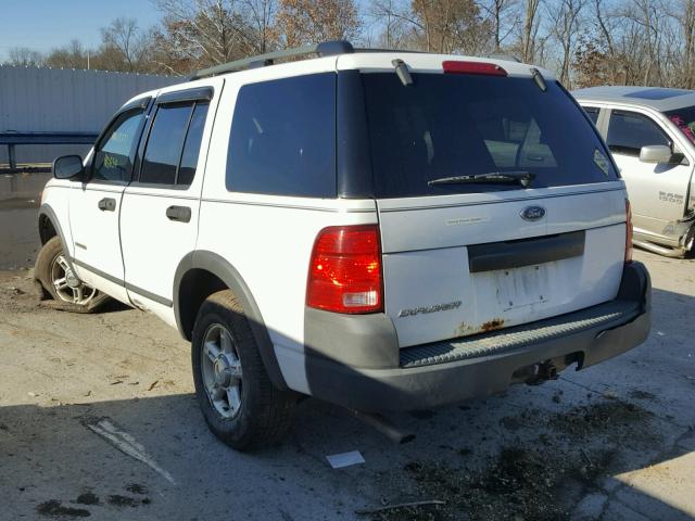 1FMZU72K34UC20262 - 2004 FORD EXPLORER X WHITE photo 3