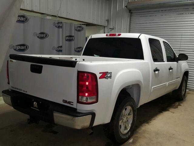 3GTP2VE71DG145156 - 2013 GMC SIERRA K15 WHITE photo 4