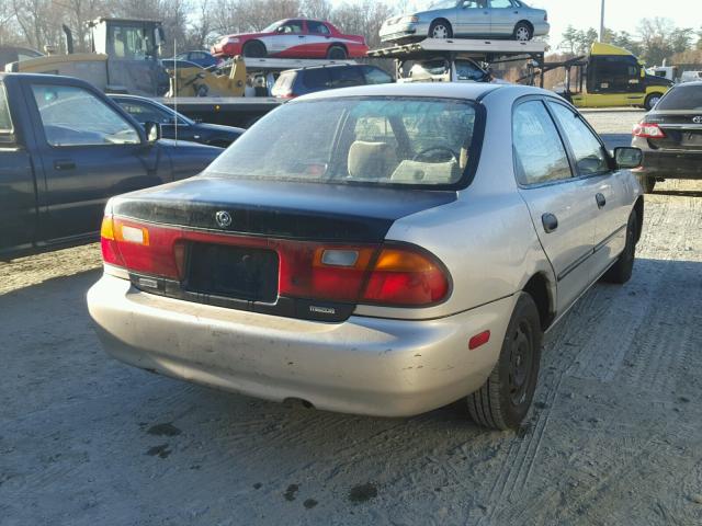 JM1BB1417T0345915 - 1996 MAZDA PROTEGE DX SILVER photo 4