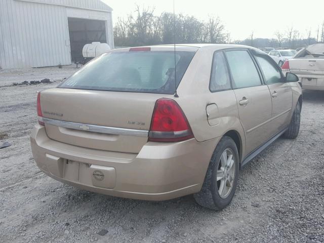 1G1ZT64874F175424 - 2004 CHEVROLET MALIBU MAX GOLD photo 4