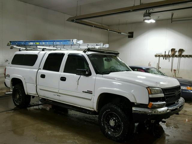 1GCHK232X6F103373 - 2006 CHEVROLET SILVERADO WHITE photo 1