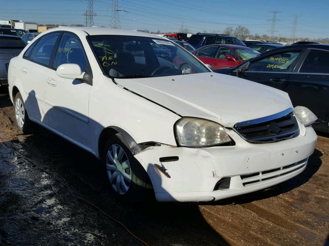 KL5JD56Z68K927408 - 2008 SUZUKI FORENZA BA WHITE photo 1