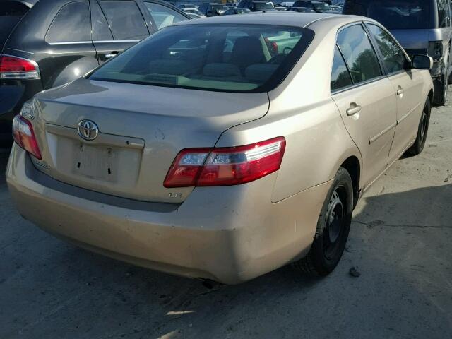 4T1BE46K58U260551 - 2008 TOYOTA CAMRY CE GOLD photo 4