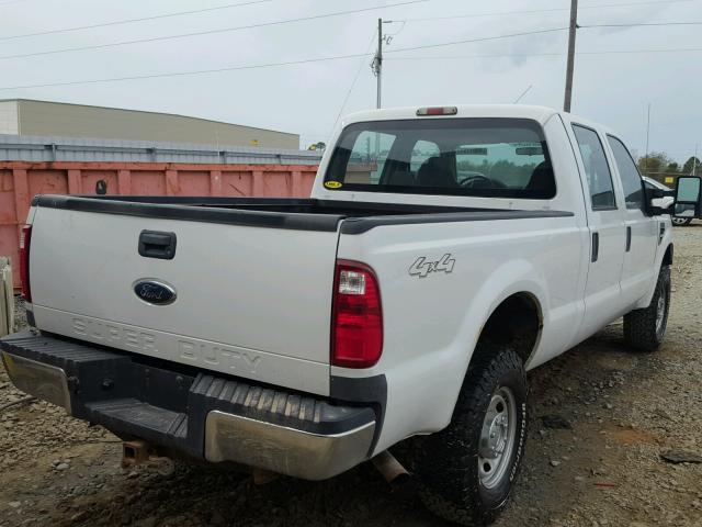 1FTSW3B57AEA82797 - 2010 FORD F350 SUPER WHITE photo 4