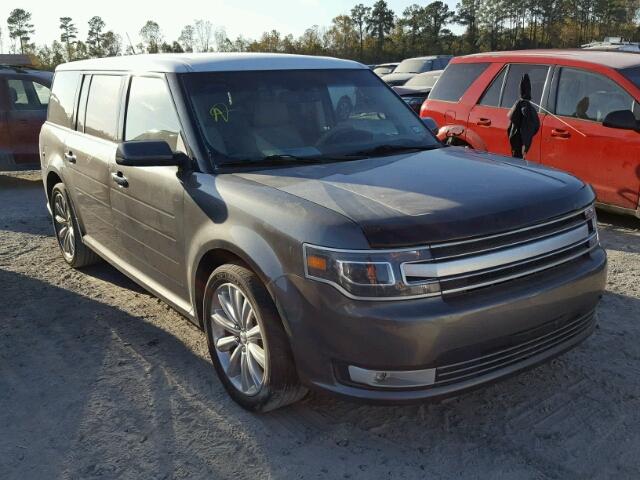 2FMGK5D81GBA17254 - 2016 FORD FLEX LIMIT GRAY photo 1