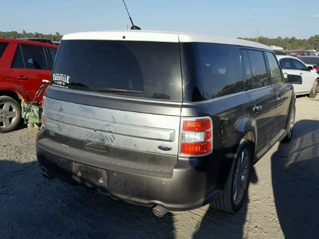 2FMGK5D81GBA17254 - 2016 FORD FLEX LIMIT GRAY photo 4