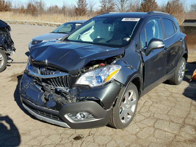 KL4CJHSB9GB632673 - 2016 BUICK ENCORE PRE GRAY photo 2