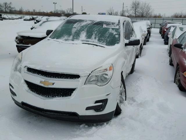 2CNFLCEC0B6464904 - 2011 CHEVROLET EQUINOX LS WHITE photo 2