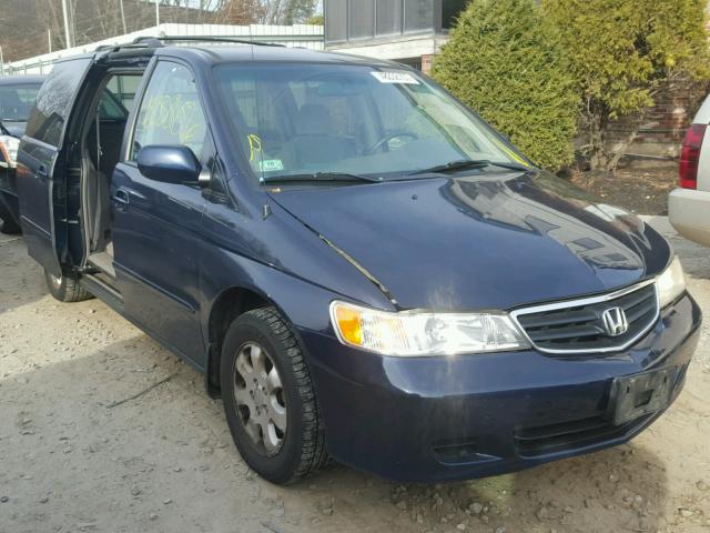 5FNRL18693B040418 - 2003 HONDA ODYSSEY EX BLUE photo 1