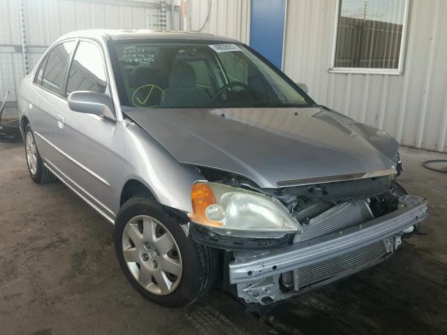 2HGES26702H602834 - 2002 HONDA CIVIC EX SILVER photo 1