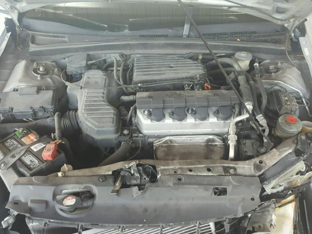 2HGES26702H602834 - 2002 HONDA CIVIC EX 银色 照片 7