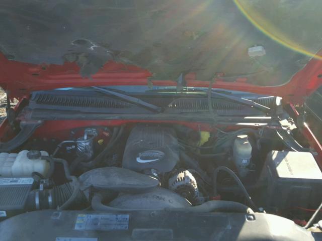 1GTEK14T92Z247302 - 2002 GMC NEW SIERRA RED photo 7