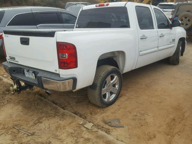 3GCPCSE0XBG370445 - 2011 CHEVROLET SILVERADO WHITE photo 4