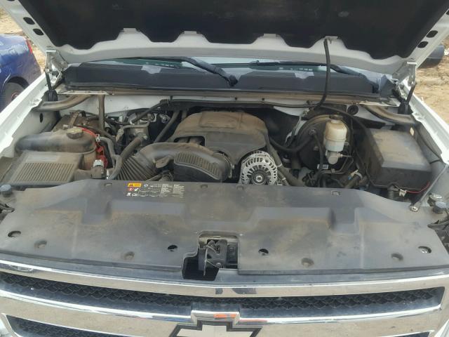 3GCPCSE0XBG370445 - 2011 CHEVROLET SILVERADO WHITE photo 7