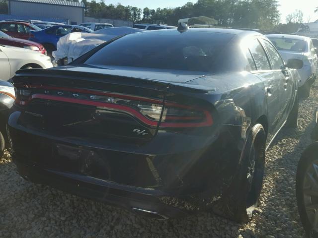 2C3CDXCT2GH110431 - 2016 DODGE CHARGER R/ BLACK photo 4