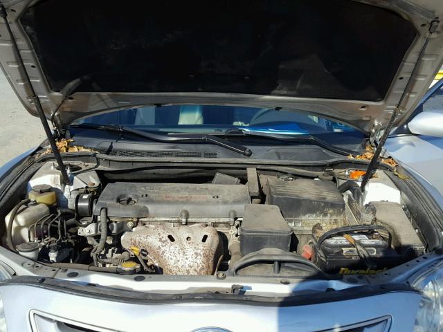 4T1BE46K89U324146 - 2009 TOYOTA CAMRY BASE SILVER photo 7