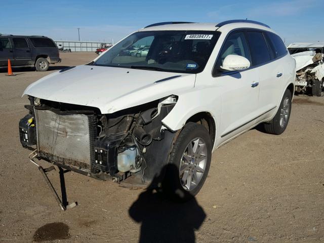 5GAKRBKD4EJ141232 - 2014 BUICK ENCLAVE თეთრი ფოტო 2