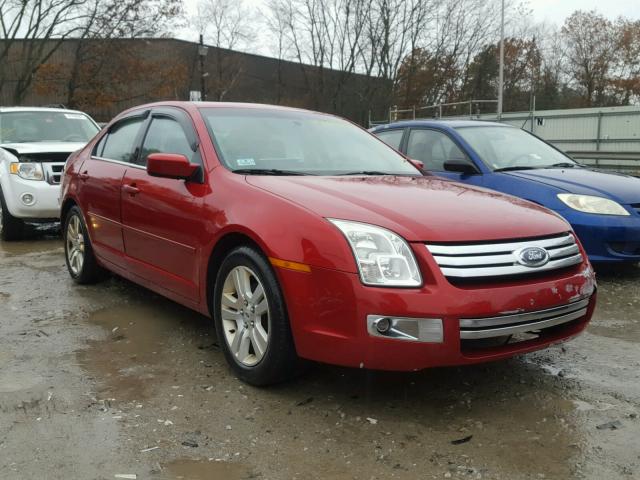 3FAHP08Z68R254170 - 2008 FORD FUSION SEL RED photo 1