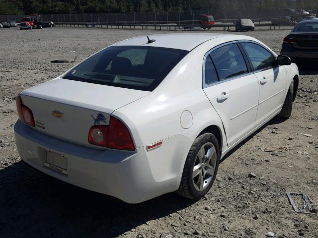 1G1ZB5E13BF217910 - 2011 CHEVROLET MALIBU LS 白色 照片 4