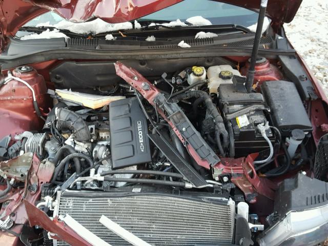 1G1PG5SB5G7210805 - 2016 CHEVROLET CRUZE LIMI MAROON photo 7