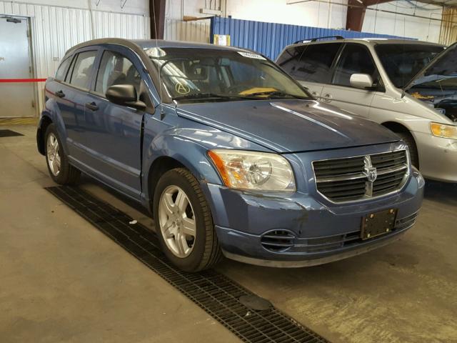 1B3HB48B27D206709 - 2007 DODGE CALIBER SX BLUE photo 1