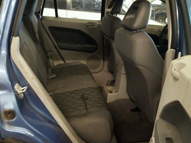 1B3HB48B27D206709 - 2007 DODGE CALIBER SX BLUE photo 6