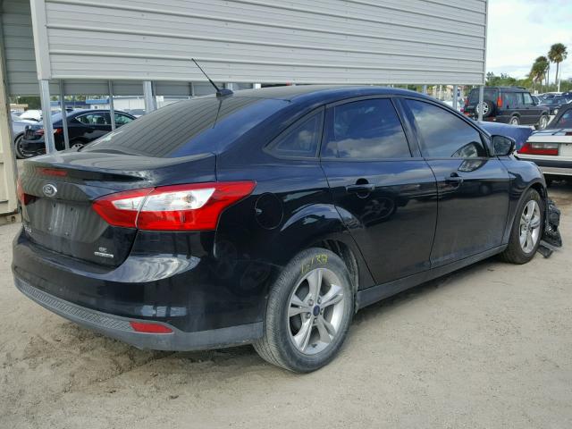 1FADP3F2XEL324320 - 2014 FORD FOCUS SE BLACK photo 4