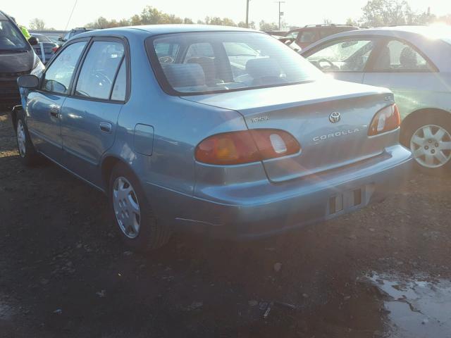 2T1BR12E7XC103056 - 1999 TOYOTA COROLLA VE BLUE photo 3