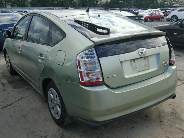 JTDKB20U777595514 - 2007 TOYOTA PRIUS GREEN photo 3