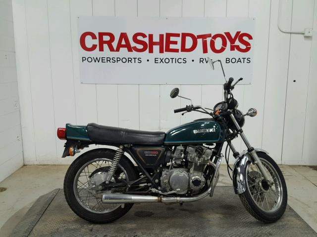 GS550100485 - 1977 SUZUKI GS550 GREEN photo 1