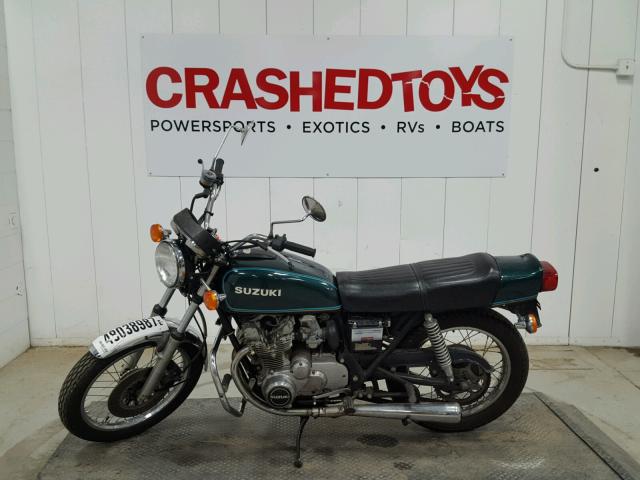 GS550100485 - 1977 SUZUKI GS550 GREEN photo 3