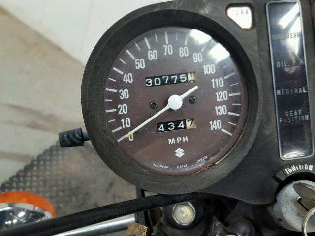 GS550100485 - 1977 SUZUKI GS550 GREEN photo 7