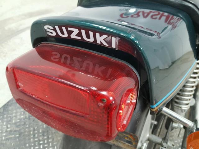 GS550100485 - 1977 SUZUKI GS550 GREEN photo 9