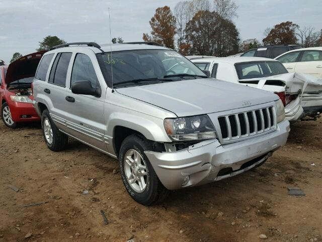 1J4GW48S84C309739 - 2004 JEEP GRAND CHER SILVER photo 1