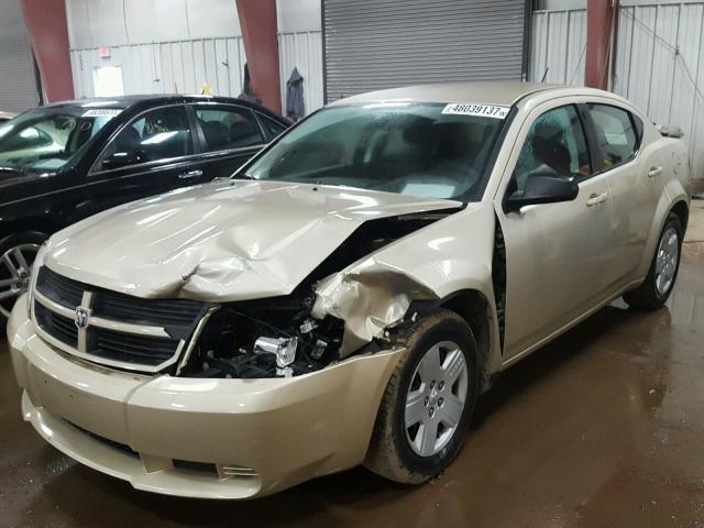 1B3CC4FBXAN122097 - 2010 DODGE AVENGER SX GOLD photo 2