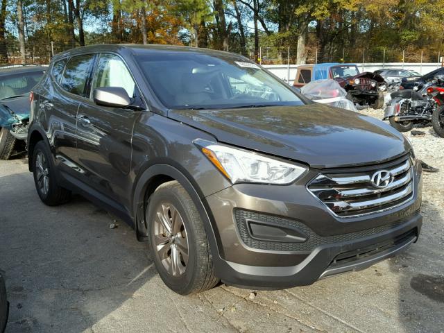 5XYZT3LBXDG123608 - 2013 HYUNDAI SANTA FE S 棕色 照片 1