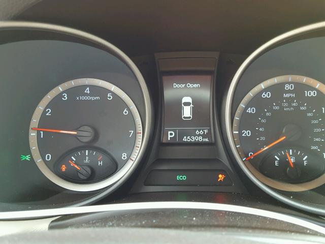 5XYZT3LBXDG123608 - 2013 HYUNDAI SANTA FE S 棕色 照片 8