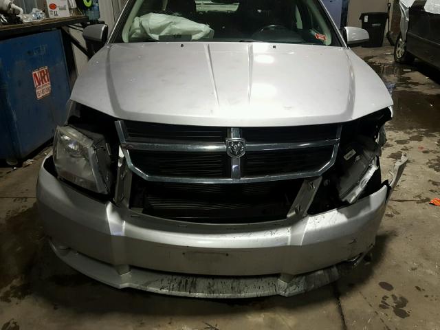 1B3CC5FB8AN237139 - 2010 DODGE AVENGER R/ SILVER photo 9